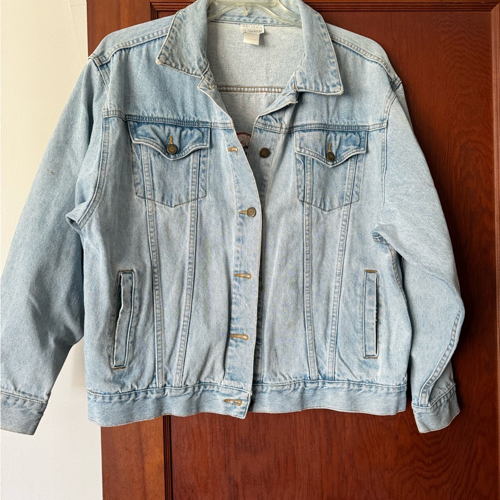 Moda International Denim Blue Jean Jacket